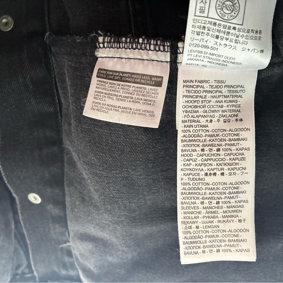 Levi's hybrid hoodie denim trucker jacket - Picture 5 of 5